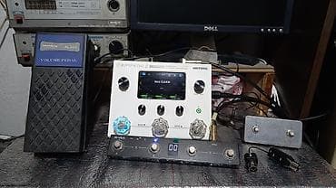 Gitara prosessoru. Hotone Ampero II Stomp (MP-300) aksesuarları ilə — 4