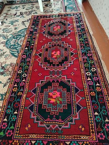 duvar saati: Əl toxuması xalça - Üslub: Klassik Şərq motivləri ilə dekorativ xalça — 1