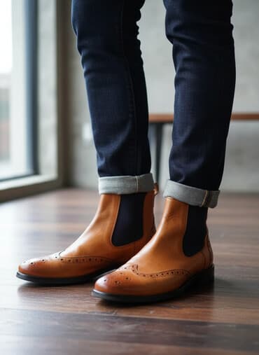 rezin çəkmələr: Qısaboğaz, Charles&Keith, Ölçü: 37, rəng - Narıncı, Yeni — 4