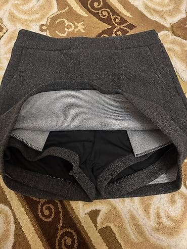 Qızlar üçün isti qış etek-şort. hec geyinilmeyib - Model: etek