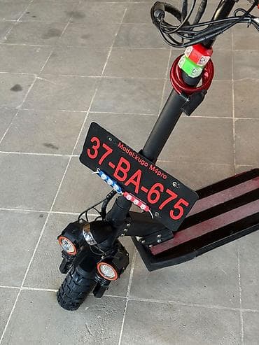 Elektrik nəqliyyatı: Elektrik skuter – KUGOO M4 Pro Xüsusiyyətlər: - Güclü elektrik — 6