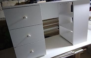 dəmir stol stul: Masa – kompüter/iş masası Ölçü: 120 x 75 x 50 sm Qiymət: 130₼ — 2