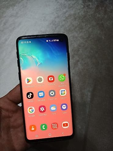 samsung pultu: Samsung Galaxy S10, 128 GB, rəng - Qara, Sənədlərlə — 2
