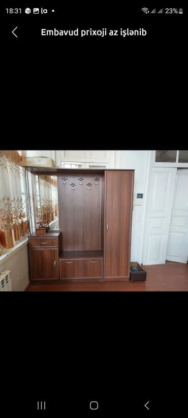 İşlənmiş, Dəhliz dolabı, Azərbaycan