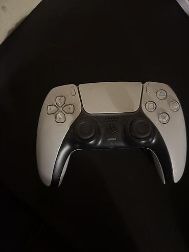 kondinoner islenmis: PlayStation 5 DualSense oyun qoşqusu (ağı-qara rəng) - PS5 üçün — 1