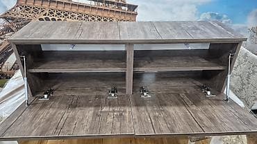 metbex esyalari: Mebel modulü – divar asma dolabı - Material: ağac teksturalı — 3