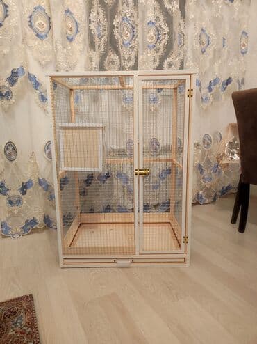 xamyak qəfəs: Papuqay,dovşan,hamster,şinşila,bildirçin,cücə,xamyak,pişik,quş,tısbağa — 1