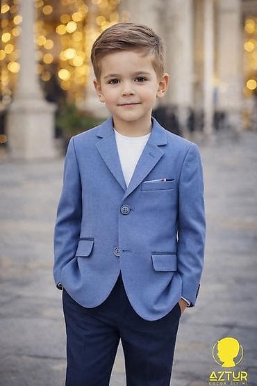 Пиджаки: Комплект, Для мальчиков, 5 - 6 лет — 1