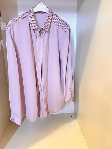 Рубашки: Sarocka SM razmere olur 8 azn Zərif açıq bənövşəyi qadın köynəyi - — 3