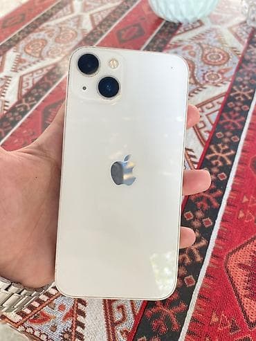 apple 4s əsli: IPhone 13, 128 GB, Ağ, Face ID — 1