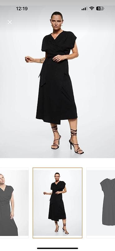 mango çanta: Ziyafət donu, Midi, Mango, L — 9