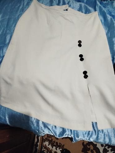 Макси Юбка, Mango, Шерсть, XL — 2