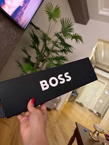Qalstuk, Boss, rəng - Boz