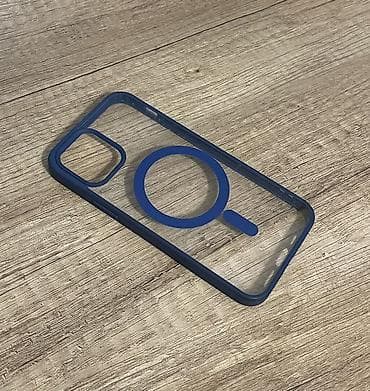 Şəffaf MagSafe uyğun telefon qabı - Model növü: iPhone üçün şəffaf