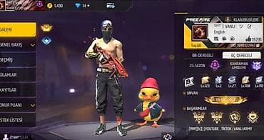 Məhsul: Free Fire oyun hesabı Təsvir: - Oyun: Garena Free Fire -