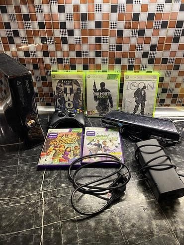 Xbox 360 oyun paketi Komplekt: - Xbox 360 konsolu (Slim seriyası) - 1 — 1