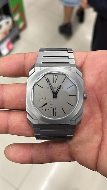 Bentley: İşlənmiş, Qol saatı, Bulgari, rəng - Boz — 1