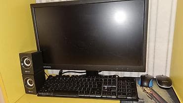 balaca komputer: Masaüstü kompüter komplekti - Monitor: Lenovo markalı, geniş ekran — 3