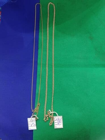 kişi şərfləri: Boyunbağı, Sarı qızıl, 583 Əyar — 6