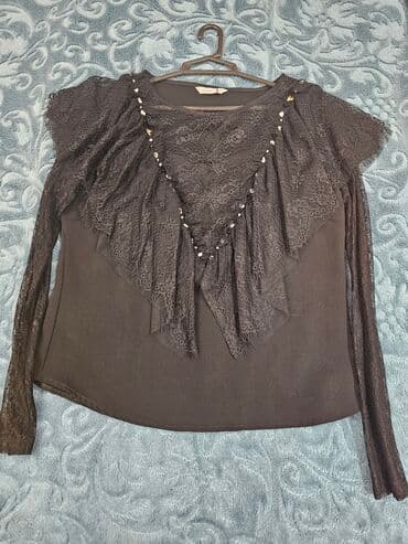 flisli qadın koftaları: Köynək və bluzalar — 1