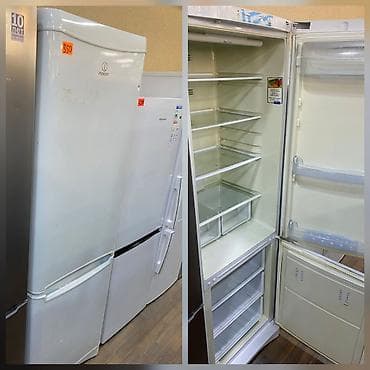 proyektor satilir: 2 qapılı Indesit Soyuducu Satılır, rəng - Ağ — 1