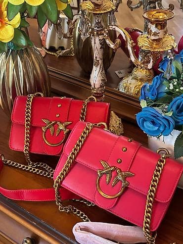dollar çanta: Pinko zəncirli çiyin çantası ünvan Bakı - Model: Pinko Love Bag — 3