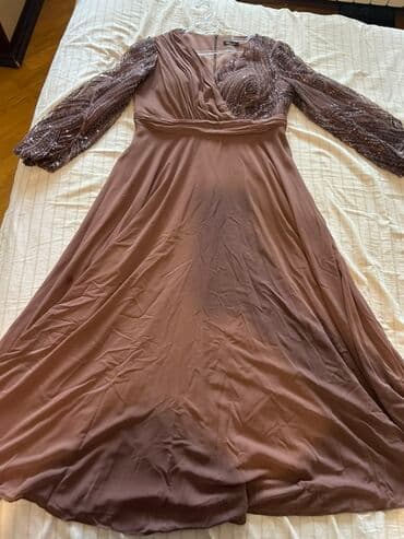 eqa geyim: Ziyafət donu, Maksi, 4XL — 1