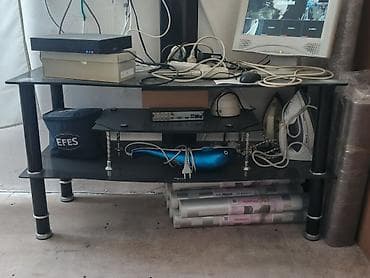 panel aboylar: Yeni, Künc Tv altlığı, Polkalı, Laminat — 2