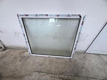 pencere susesi: 🔹 PVC Plastik Pəncərə Satılır 🔹 Ölçü: 120 sm x 70 sm 🔹 Şüşə: Təmiz — 5