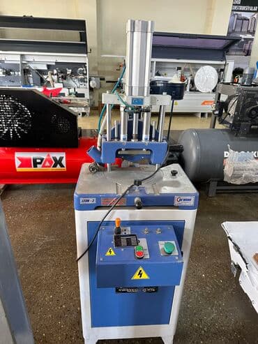 pvc avadanliq: Çift kafalı kəpənək yeri açma makinası
Türkiyə istehsalı — 1