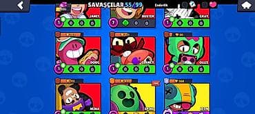 Другие комплектующие: Brawl Stars hesabı – 55/99 döyüşçü Ətraflı məlumat üçün nömreye yazıb — 4