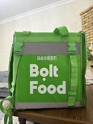 Bolt Food çatdırılma çantası – böyük həcmli, termoizolyasiyalı daşıma — 4