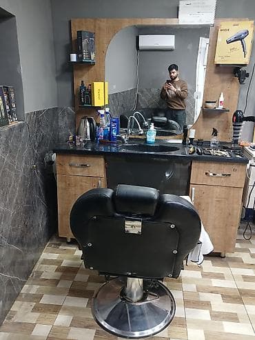 salon mebeleri: Peşəkar bərbər avadanlıqları dəsti real alici əlaqə saxlasin — 3