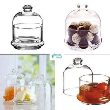 aksesuar qabi: Türkiye istehsalı şüşe qab Çox meqsedli istifade edile biler Paşabahçe — 1