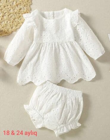 джинсовое платье для девочки: Don, Gündəlik, 1 - 2 yaş — 3