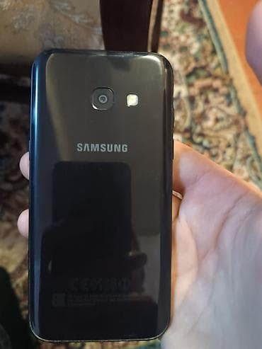 dubay iphone 16: Samsung Galaxy A3 2017, 16 GB, rəng - Qara, Barmaq izi — 1