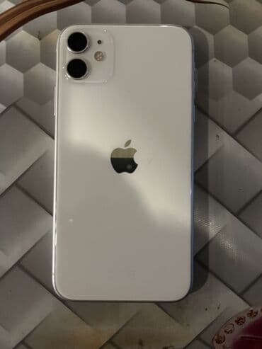 iphone 14 kontakt home: IPhone 11, Ağ, Simsiz şarj — 1