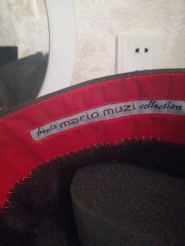 rezin çəkmələr: Ölçü: 40, rəng - Qara, İşlənmiş — 3