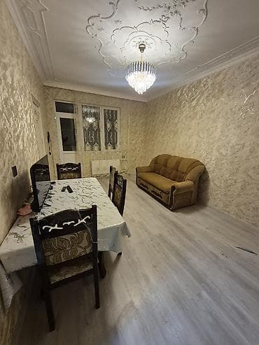 memar ecemide kiraye evler: M.Əcəmi metrosuna texminen2- 3 deq mesafede, 2 otaqli,temirli,esyali — 6