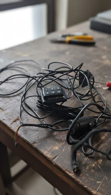 Dinamiklər və sabvuferlər: Avtomobil üçün təhlükəsizlik/izləmə sistemi komplekti Tərkib: - — 1