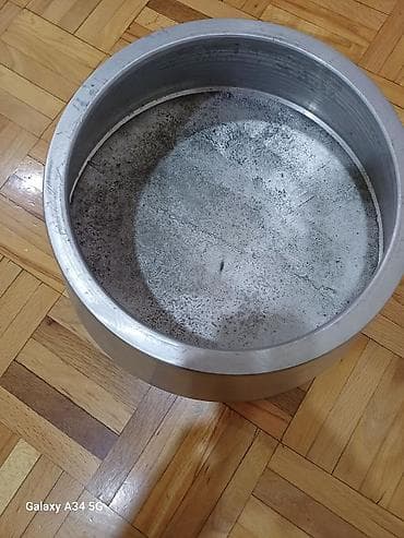 elcilik sekilleri: Aş qazanı, rəng - Gümüşü, Alüminium, 34 sm — 1