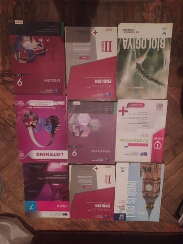 vizitka qabları sənədlər ucun saxlanma qabları: Derslik kitablar — 8