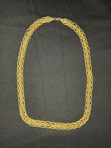 sarlar: Boyunbağı, Sarı qızıl, 585 Əyar, 10 g, Ödənişli çatdırılma — 3