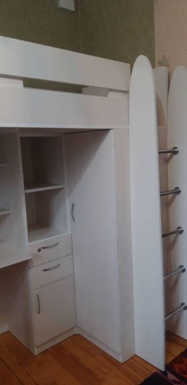 детские односпальные кроватки: Oğlan və qız üçün, İşlənmiş, Çarpayı, Matrassız — 2