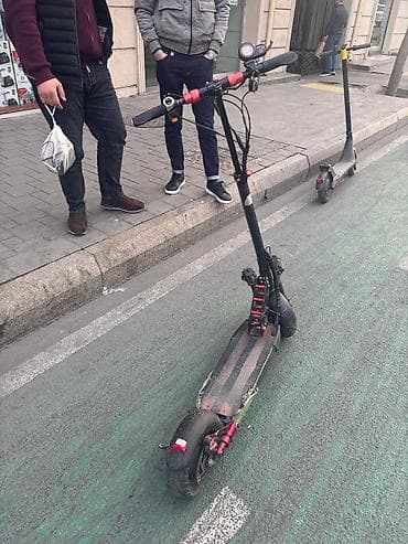 Güclü elektrik skuter - Güclü ikili ön projektor faralar – gecə və