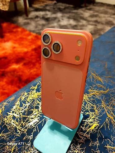 iphon: 📱 iPhone 17 Pro Max satılır 🔸 Rəng: (orijinal turuncu ton) 🔸 Yaddaş — 4