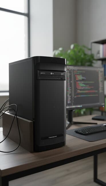 kamputur: Təcili! Masaüstü kompüter satılır (klaviatura və simsiz siçan ilə). 🔹 — 1