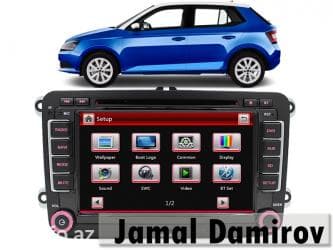 kia optima monitor: Skoda fabia üçün dvd-monitor, dvd-монитор для skoda fabia. Bundan — 1