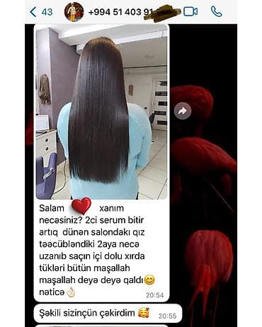 Saç Serumu – tökülmə və qırılmaya qarşı intensiv qulluq Məhsulun — 8