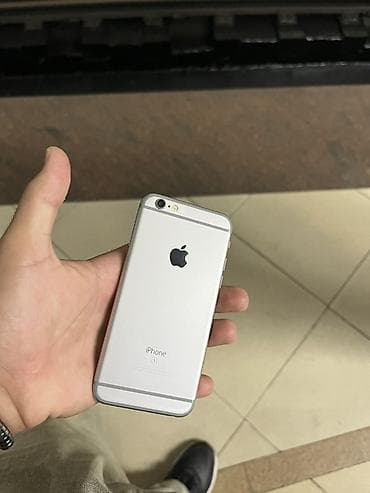 iphone x qırıq: IPhone 6s, Gümüşü, Barmaq izi — 1